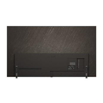 Vue arrière du téléviseur Smart LG OLED AI B5 4K.