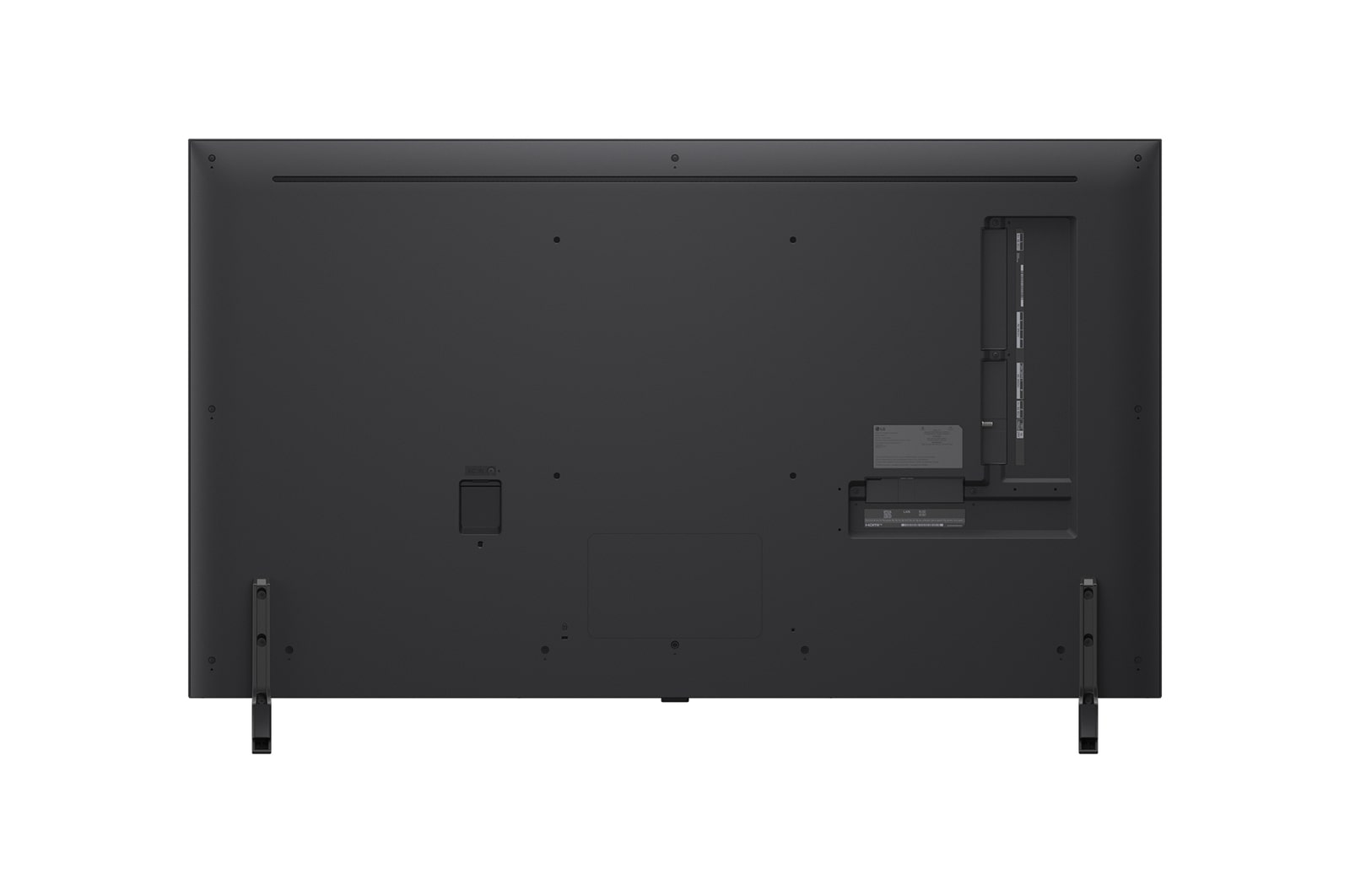 Vue arrière du LG QNED evo QNED85 TV