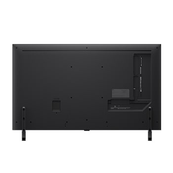 Vue arrière du LG QNED80 TV