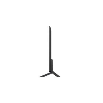 Vue latérale gauche du téléviseur LG QNED80 TV 