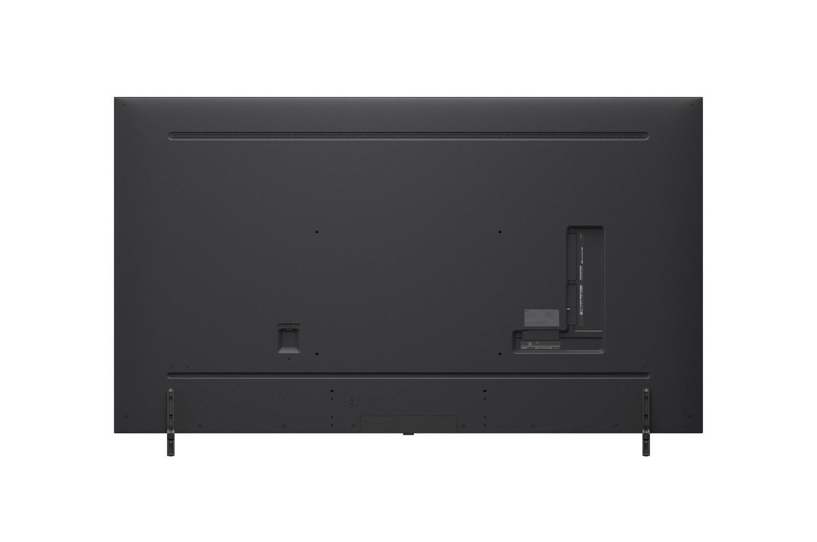 Vue arrière du LG QNED80 TV