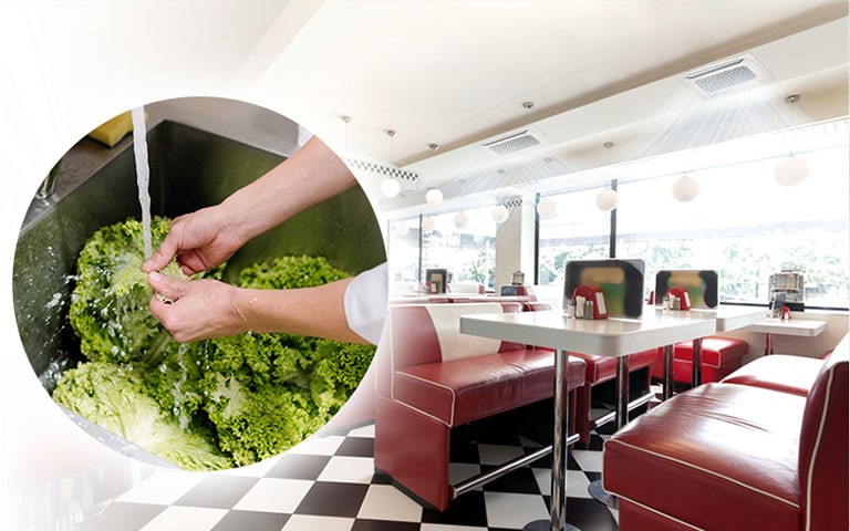 Solutions d'eau chaude pour les restaurants1