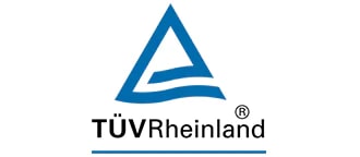 Image avec les textes « 99,99 % » et « Efficacité de 89,93 % », et le logo de TÜV Rheinland.