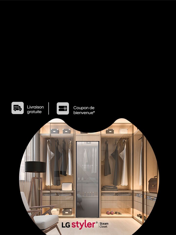 Rafraîchissez avec le Stylerᴹᴰ de LG