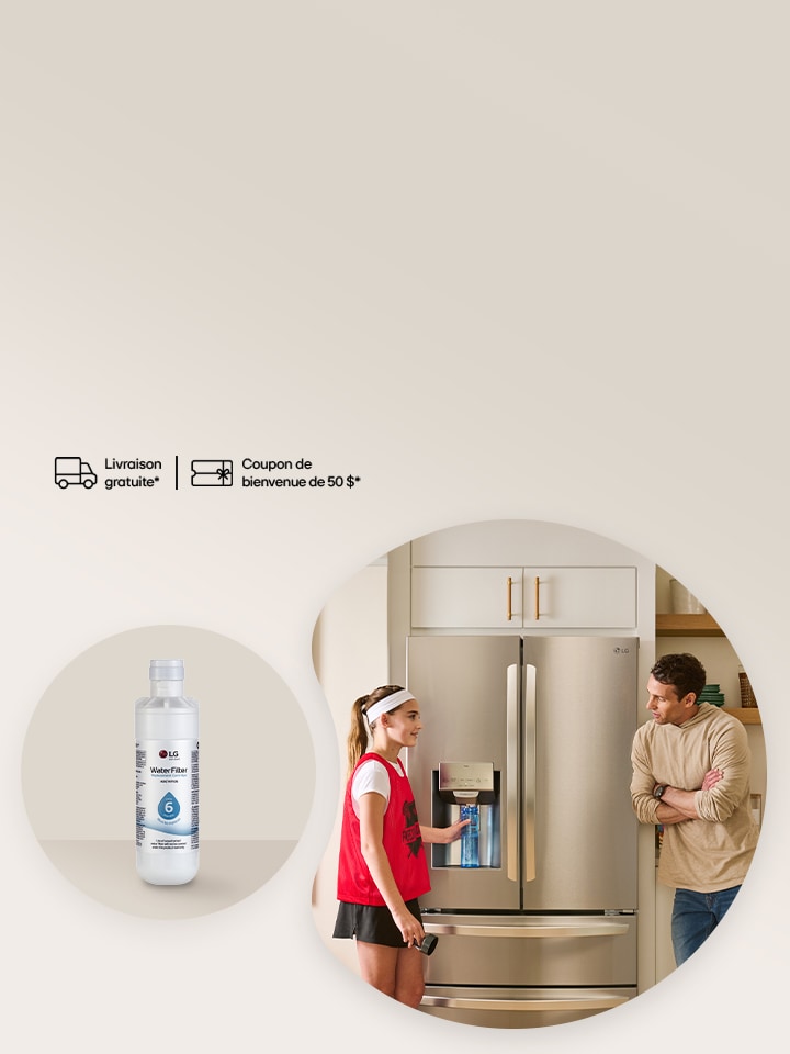 Économisez 20 % sur une sélection de filtres à air et à eau