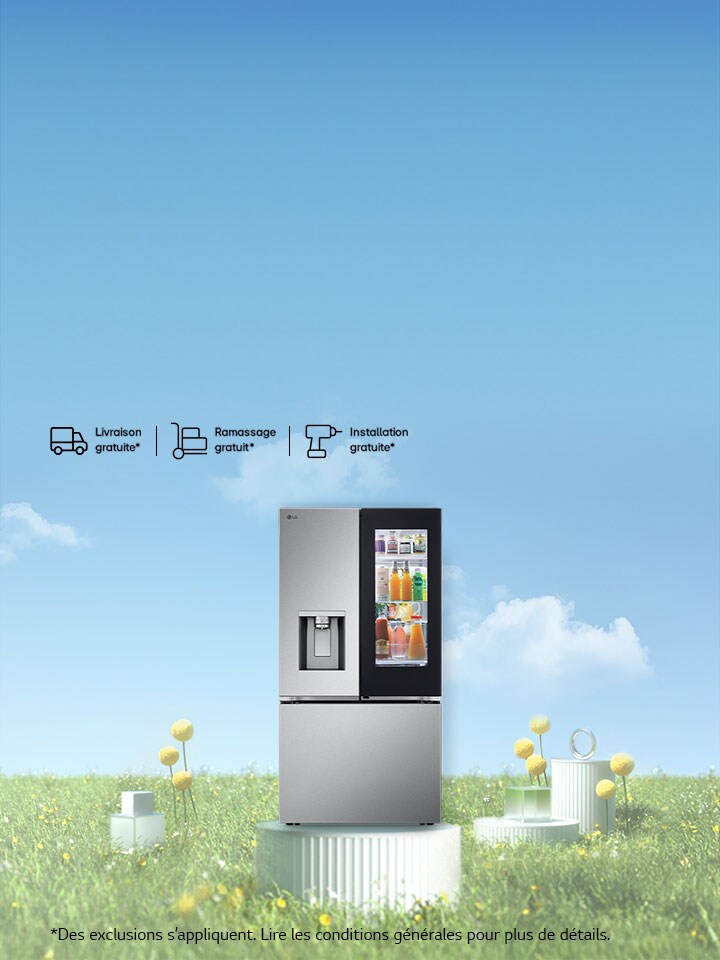 Frigos : livraison, ramassage, installation à 0 $*