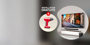 Obtenez une installation TV gratuite