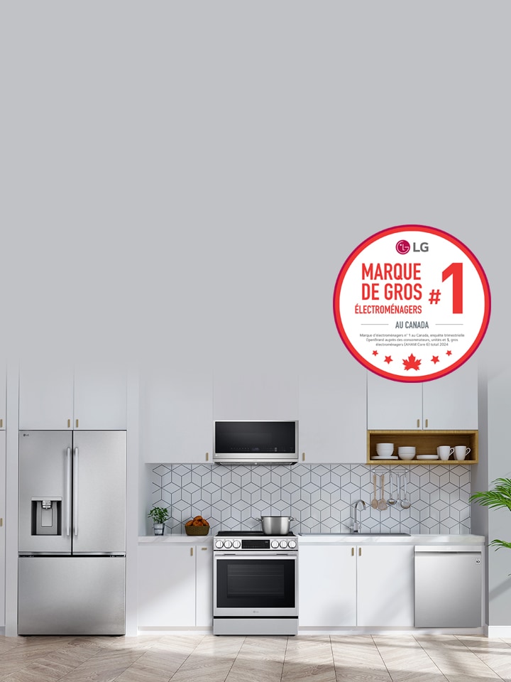 Modernisez votre cuisine avec des appareils intelligents de LG - Des ensembles haut de gamme exclusifs conçus pour les maisons canadiennes