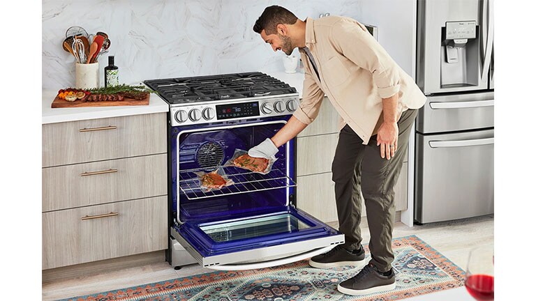 Des résultats dignes d’un restaurant grâce à la fonction Air Sous Vide