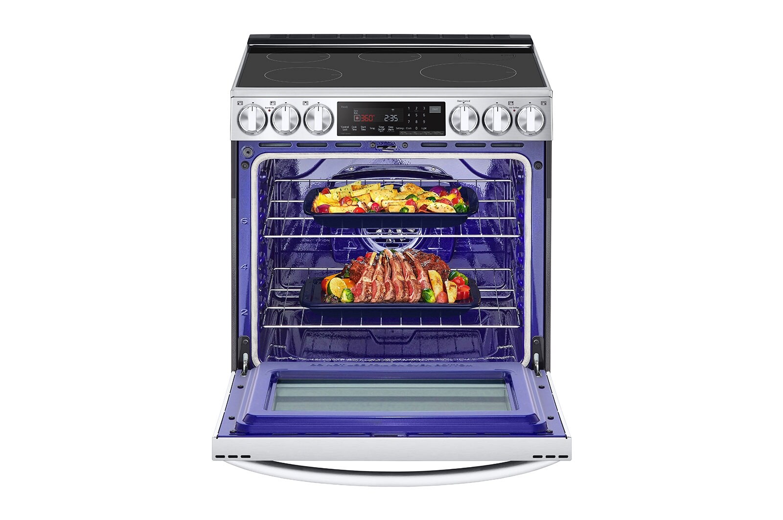 LG Cuisinière à induction encastrable intelligente de 6,3 pi³ avec technologie InstaView<sup>MD</sup>, ProBake Convection<sup>MD</sup>, Air Fry et Air Sous Vide, LSIL6336F