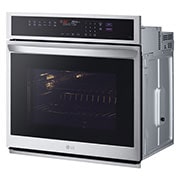 LG Four mural intelligent de 4,7 pi³ avec technologie InstaView<sup>MD</sup>, convection véritable, Air Fry et Vapeur Sous Vide, WSEP4727F