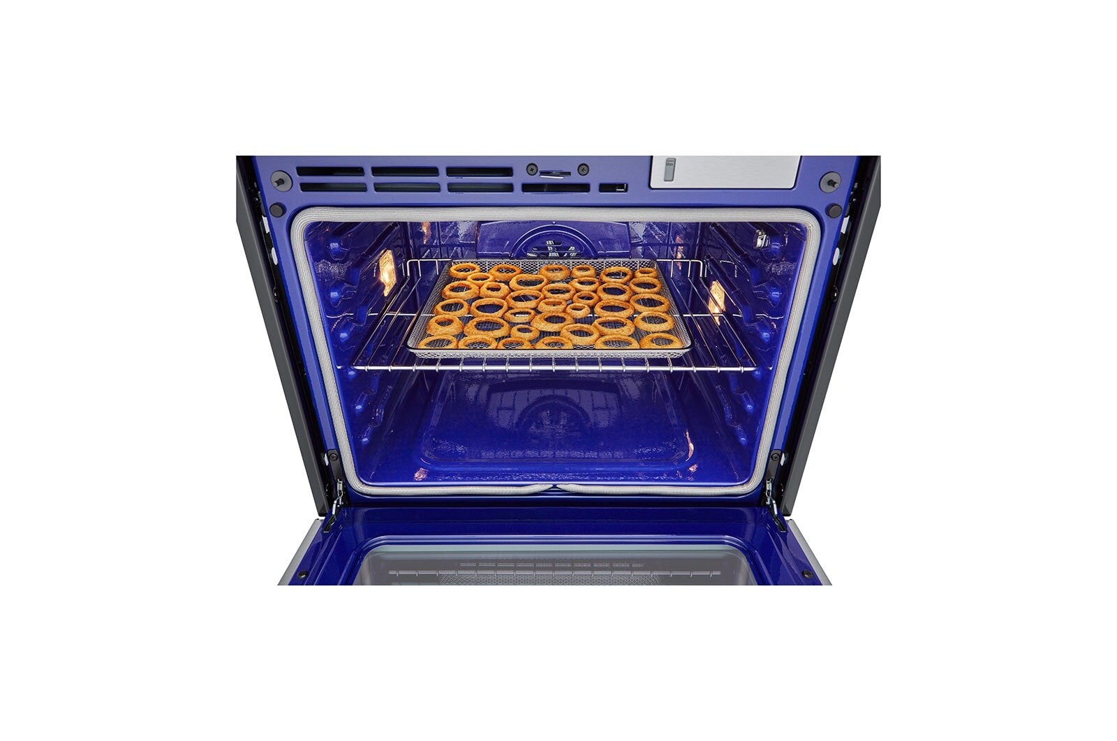LG Four mural intelligent de 4,7 pi³ avec technologie InstaView<sup>MD</sup>, convection véritable, Air Fry et Vapeur Sous Vide, WSEP4727F