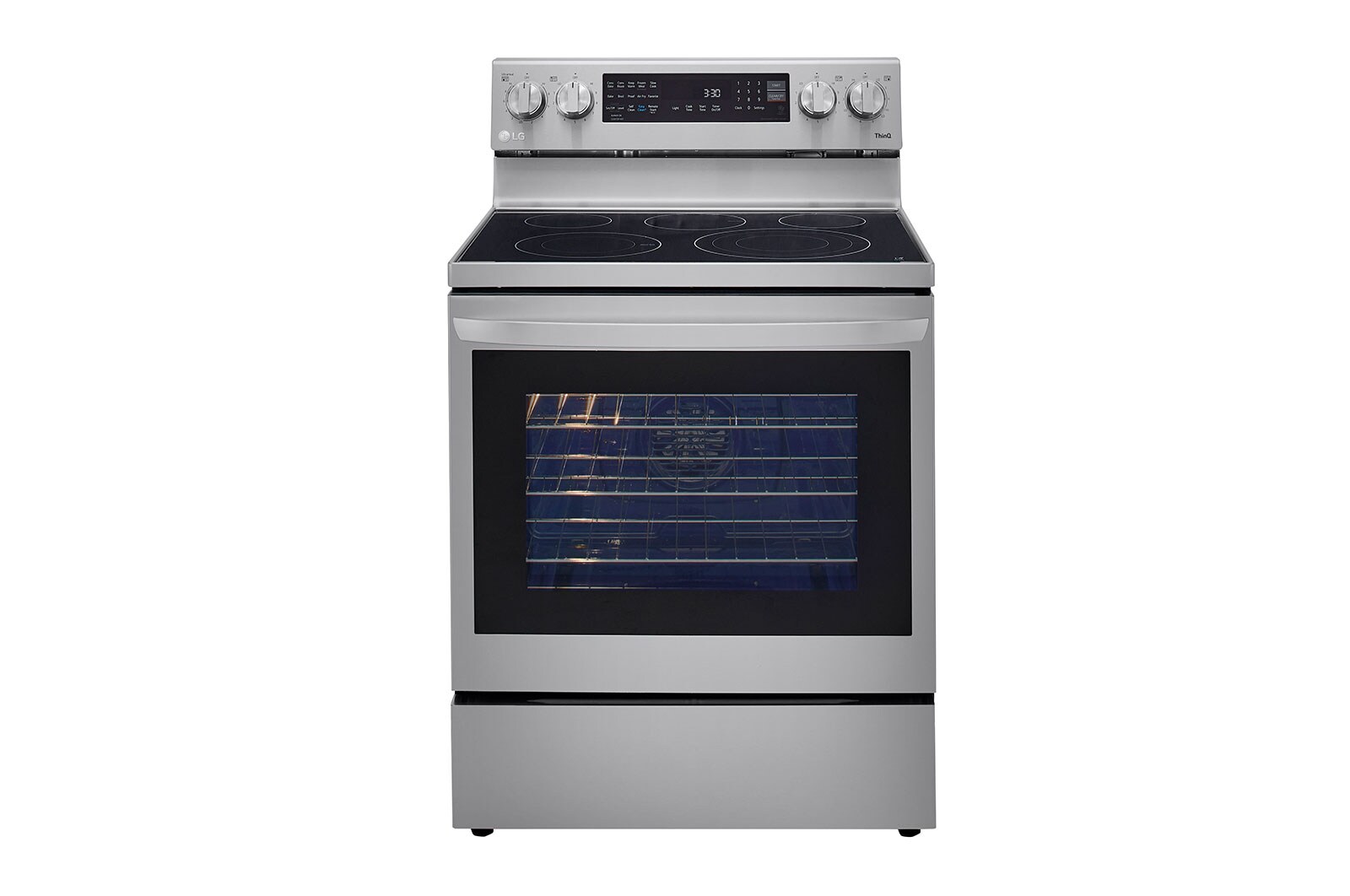 LG Cuisinière électrique InstaView ThinQ<sup>MD</sup> de 6,3 pi³ dotée de la technologie, LREL6325F