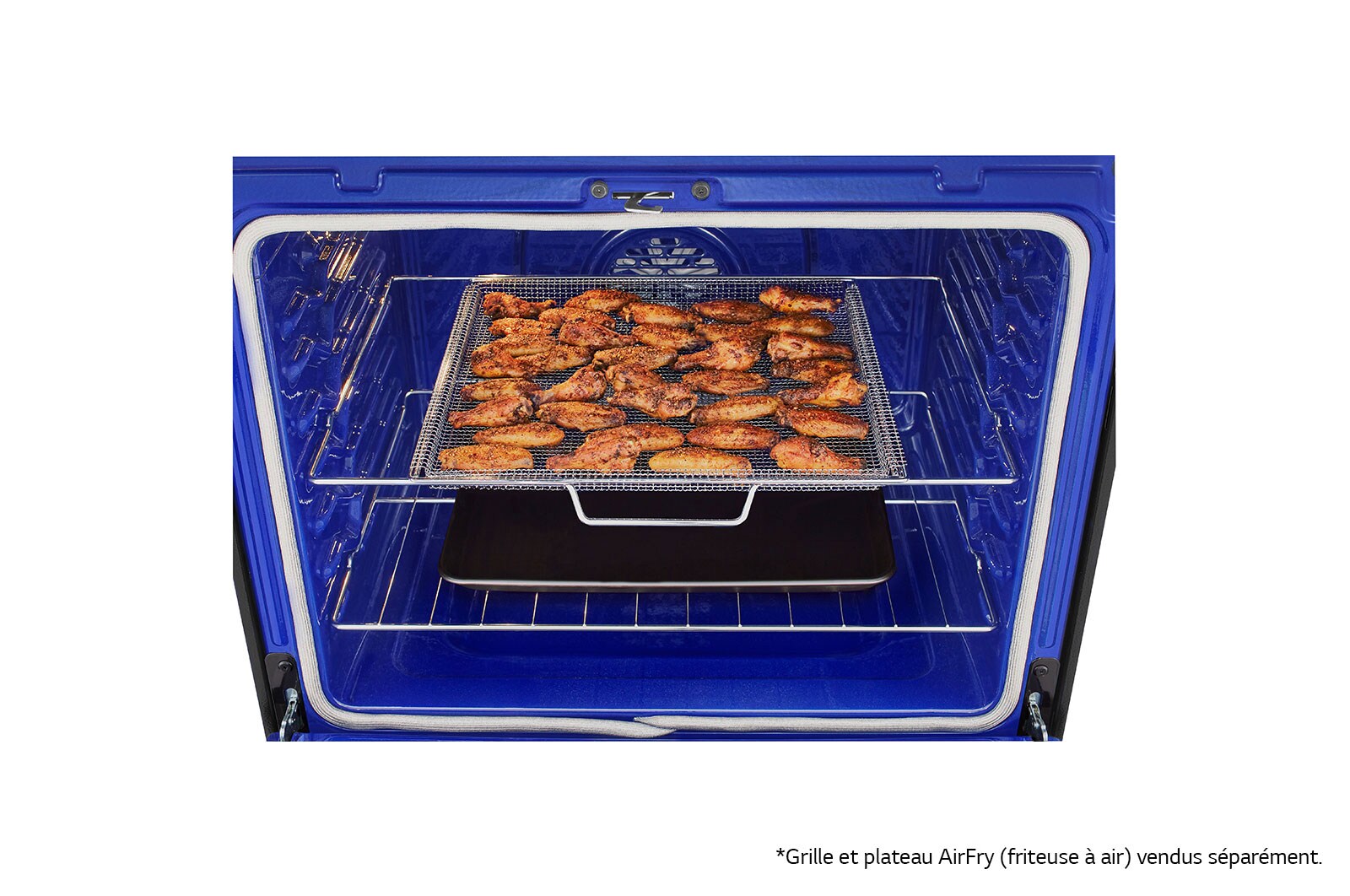 LG Cuisinière électrique InstaView ThinQ<sup>MD</sup> de 6,3 pi³ dotée de la technologie, LREL6325F