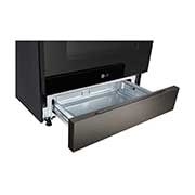 LG Cuisinière encastrable électrique intelligente de 6,3 pi³ en acier inoxydable noir équipé du Wi-Fi, d’une convection par ventilateur et de la technologie Air Fry et EasyClean<sup>MD</sup>., LSEL6333D