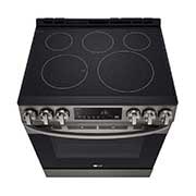 LG Cuisinière encastrable électrique intelligente de 6,3 pi³ en acier inoxydable noir équipé du Wi-Fi, d’une convection par ventilateur et de la technologie Air Fry et EasyClean<sup>MD</sup>., LSEL6333D