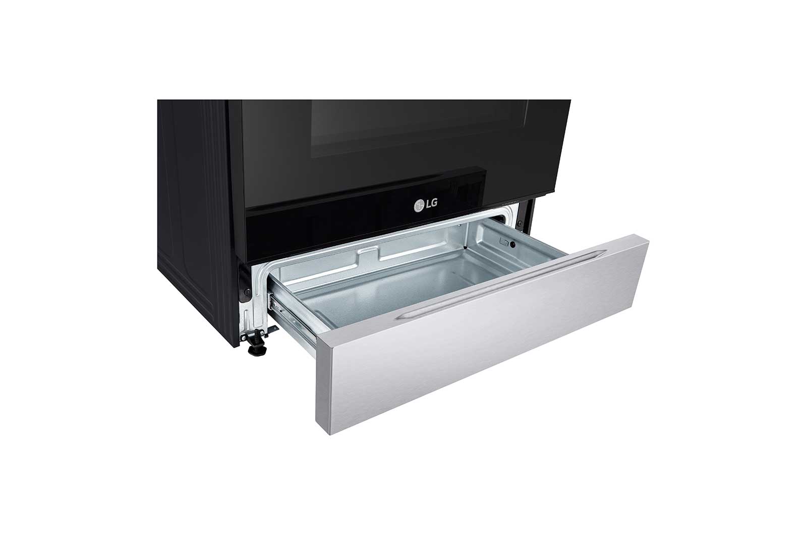 LG Cuisinière encastrable électrique intelligente de 6,3 pi³ en acier inoxydable équipé du Wi-Fi, d’une convection par ventilateur et de la technologie Air Fry et EasyClean<sup>MD</sup>., LSEL6333F