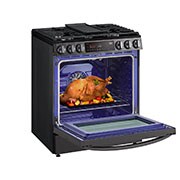 LG Cuisinière au gaz intelligente encastrable de 6,3 pi³ avec Wi-Fi, technologie ProBake Convection<sup>MD</sup>, InstaView<sup>MC</sup> et AirFry, LSGL6335D
