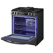 LG Cuisinière au gaz intelligente encastrable de 6,3 pi³ avec Wi-Fi, technologie ProBake Convection<sup>MD</sup>, InstaView<sup>MC</sup> et AirFry, LSGL6335D