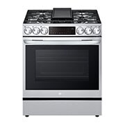 LG Cuisinière au gaz intelligente encastrable de 6,3 pi³ avec Wi-Fi, technologie ProBake Convection<sup>MD</sup>, InstaView<sup>MC</sup> et Air Fry, LSGL6335F