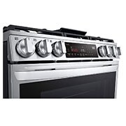 LG Cuisinière au gaz intelligente encastrable de 6,3 pi³ avec Wi-Fi, technologie ProBake Convection<sup>MD</sup>, InstaView<sup>MC</sup> et Air Fry, LSGL6335F