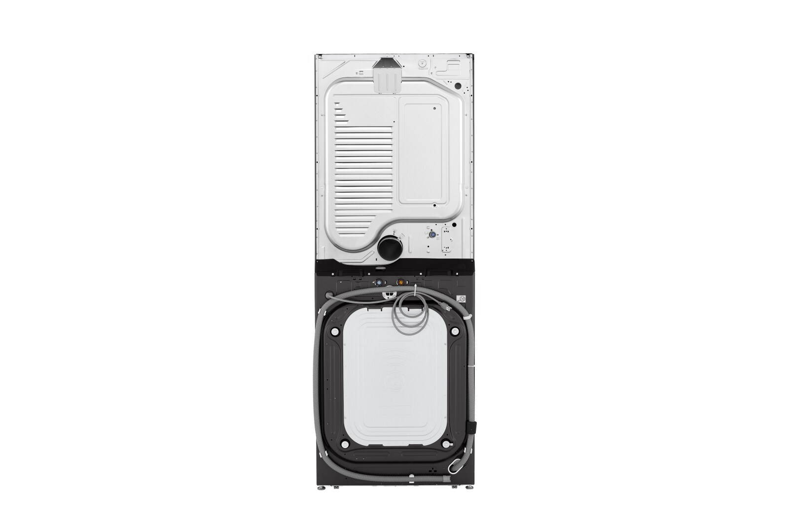 LG Laveuse de 5,2 pi³ et sécheuse électrique de 7,4 pi³ WashTower<sup>MC</sup> à chargement frontal de LG avec Centre Control<sup>MC</sup> à unité simple, WKEX200HBA