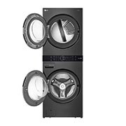 LG Laveuse de 5,2 pi³ et sécheuse électrique de 7,4 pi³ WashTower<sup>MC</sup> à chargement frontal de LG avec Centre Control<sup>MC</sup> à unité simple, WKEX200HBA