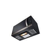 LG Four à micro-ondes intelligent avec hotte intégrée de 1,8 pi³ , MVEM1825D