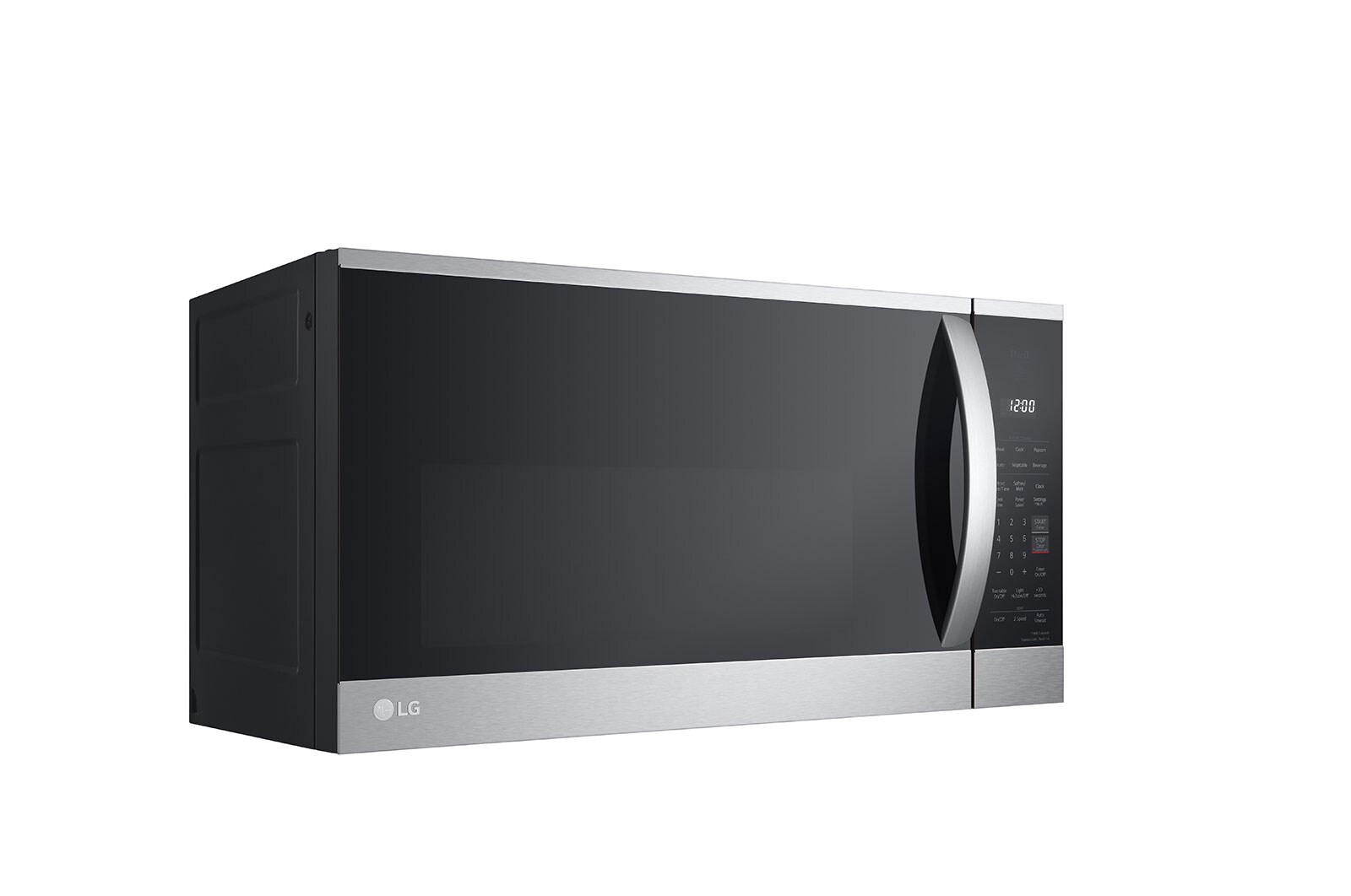 LG Four à micro-ondes intelligent avec hotte intégrée de 1,8 pi³ , MVEM1825F