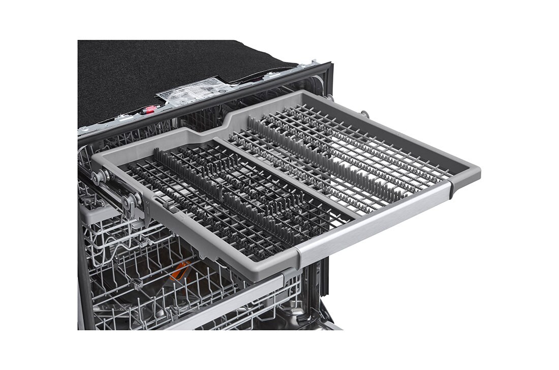 LG Lave-vaisselle intelligent avec lave et sèche en 1 heure, commandes sur le dessus et système QuadWash Pro<sup>MC</sup>, technologie TrueSteam<sup>MD</sup> et technologie Dynamic Dry<sup>MC</sup>, LDTH7972D