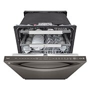 LG Lave-vaisselle intelligent avec lave et sèche en 1 heure, commandes sur le dessus et système QuadWash Pro<sup>MC</sup>, technologie TrueSteam<sup>MD</sup> et technologie Dynamic Dry<sup>MC</sup>, LDTH7972D