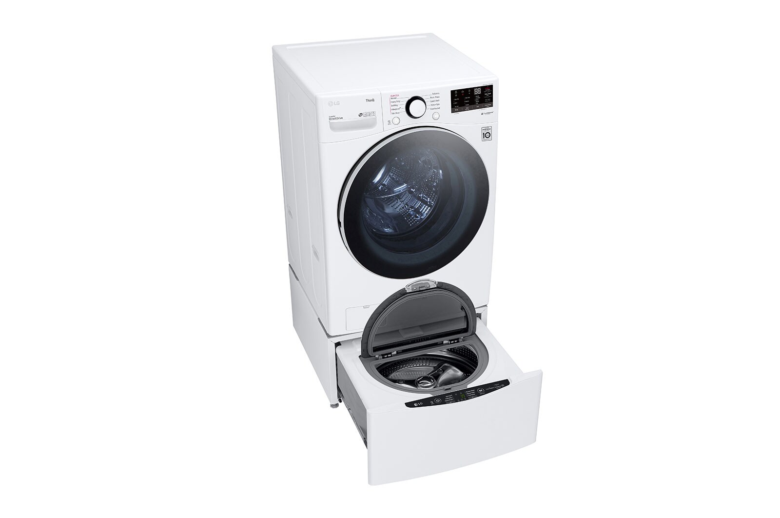 LG Laveuse à chargement frontal à ultra-grande capacité de 5,2 pi3 avec technologie DD<sup>MC</sup> IA, WM3600HWA