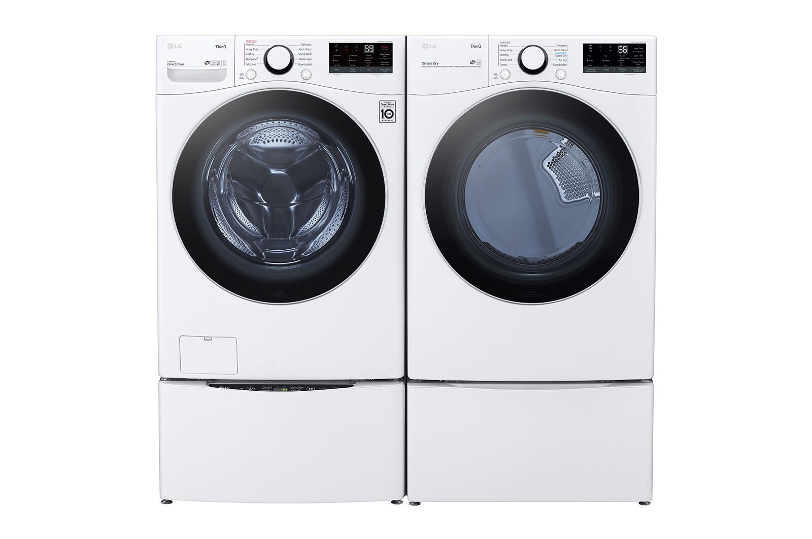 LG Laveuse à chargement frontal à ultra-grande capacité de 5,2 pi3 avec technologie DD<sup>MC</sup> IA, WM3600HWA