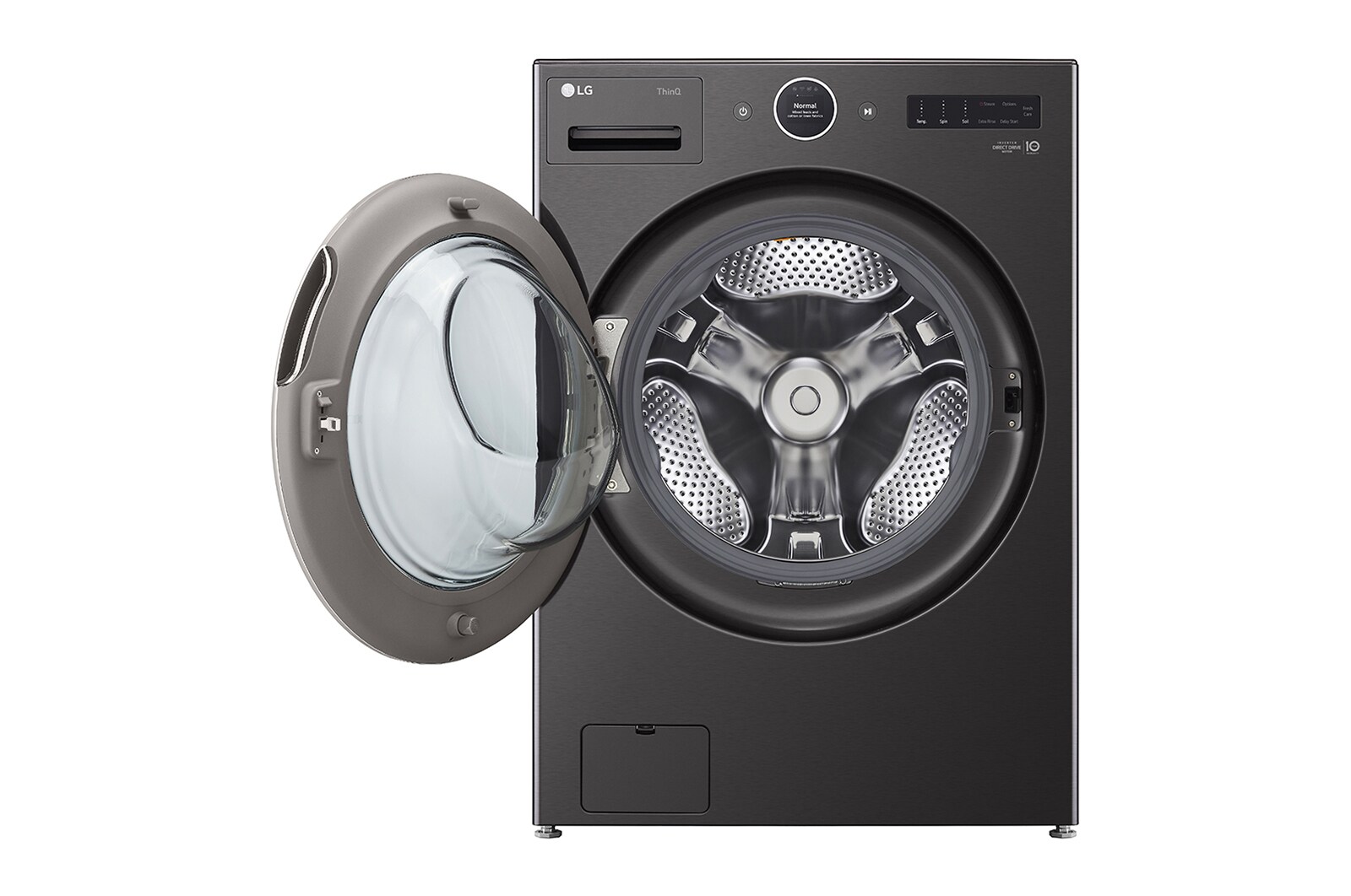 LG Laveuse à chargement frontal de 5,8 pi³ avec technologie DD<sup>MC</sup> AI 2.0 et bouton ACL, WM6700HBA