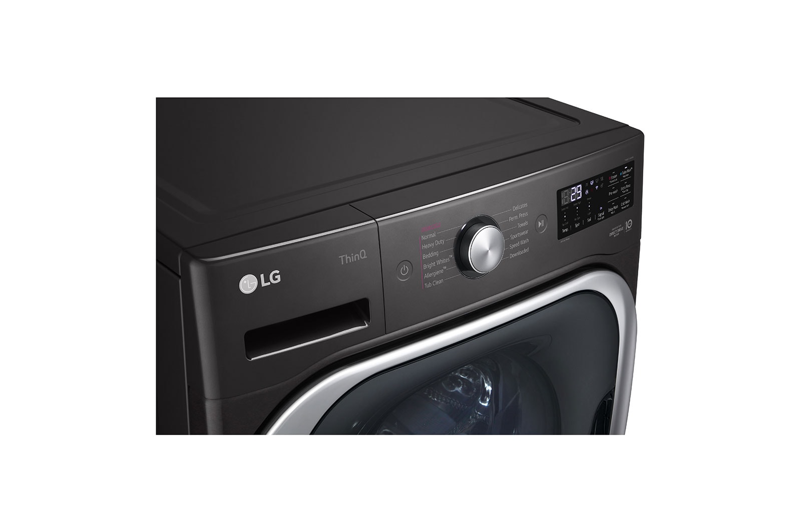LG Laveuse à chargement frontal à hyper grande capacité de 6 pi³ avec intelligence intégrée et TurboWash<sup>MD</sup>, WM8900HBA