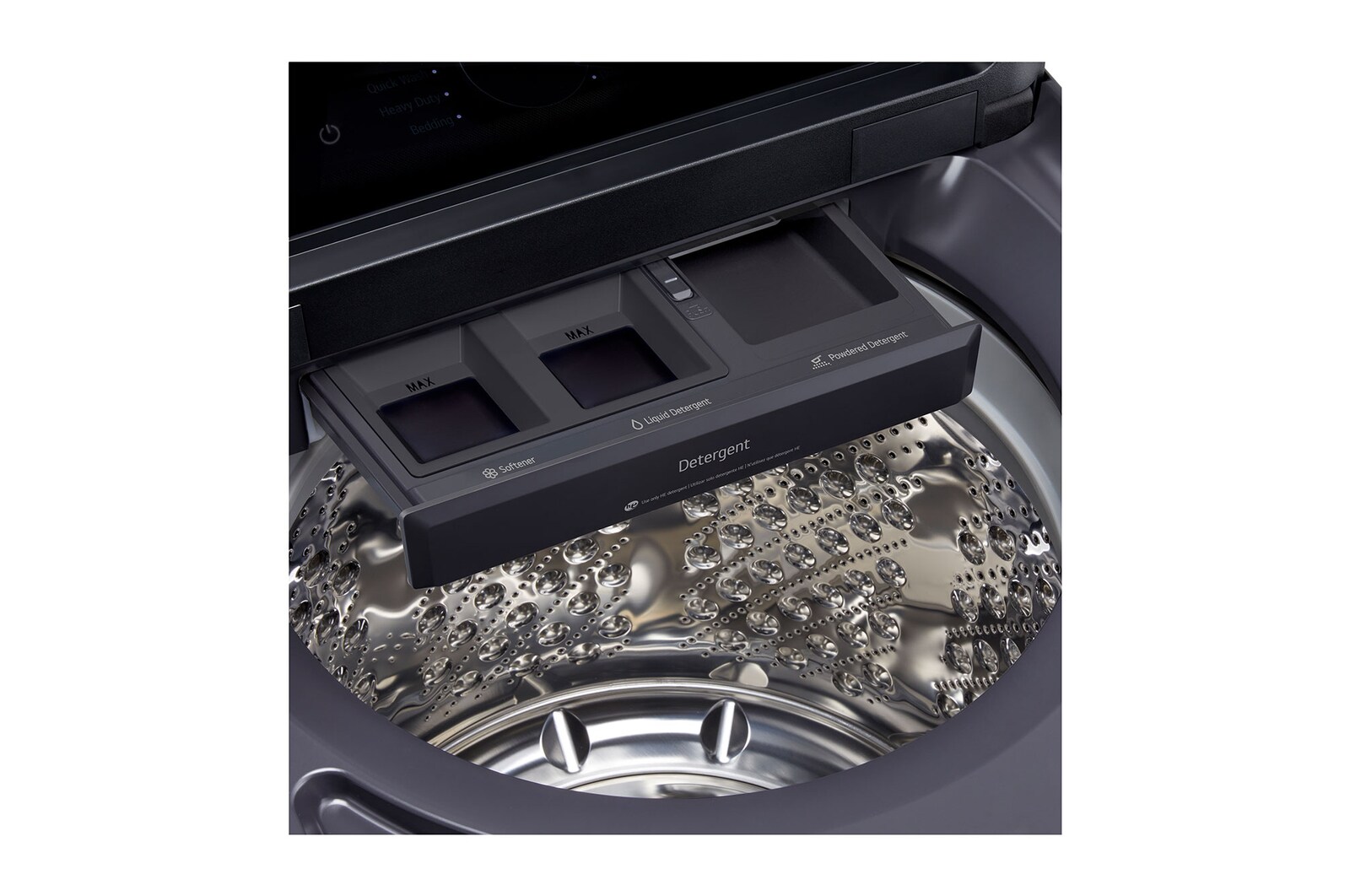 LG Laveuse à chargement vertical de 6,3 pi3 à hyper grande capacité dotée de la porte EasyUnload<sup>MC</sup>, WT8400CB