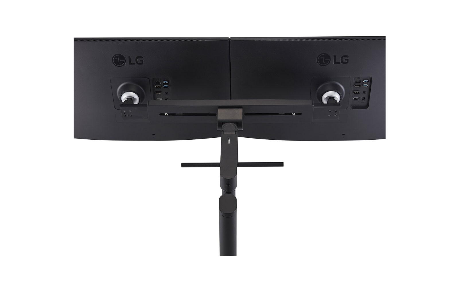LG Moniteur QHD Ergo Dual de 27 po avec connexion en guirlande, 27QP88D-B2