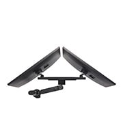 LG Moniteur QHD Ergo Dual de 27 po avec connexion en guirlande, 27QP88D-B2