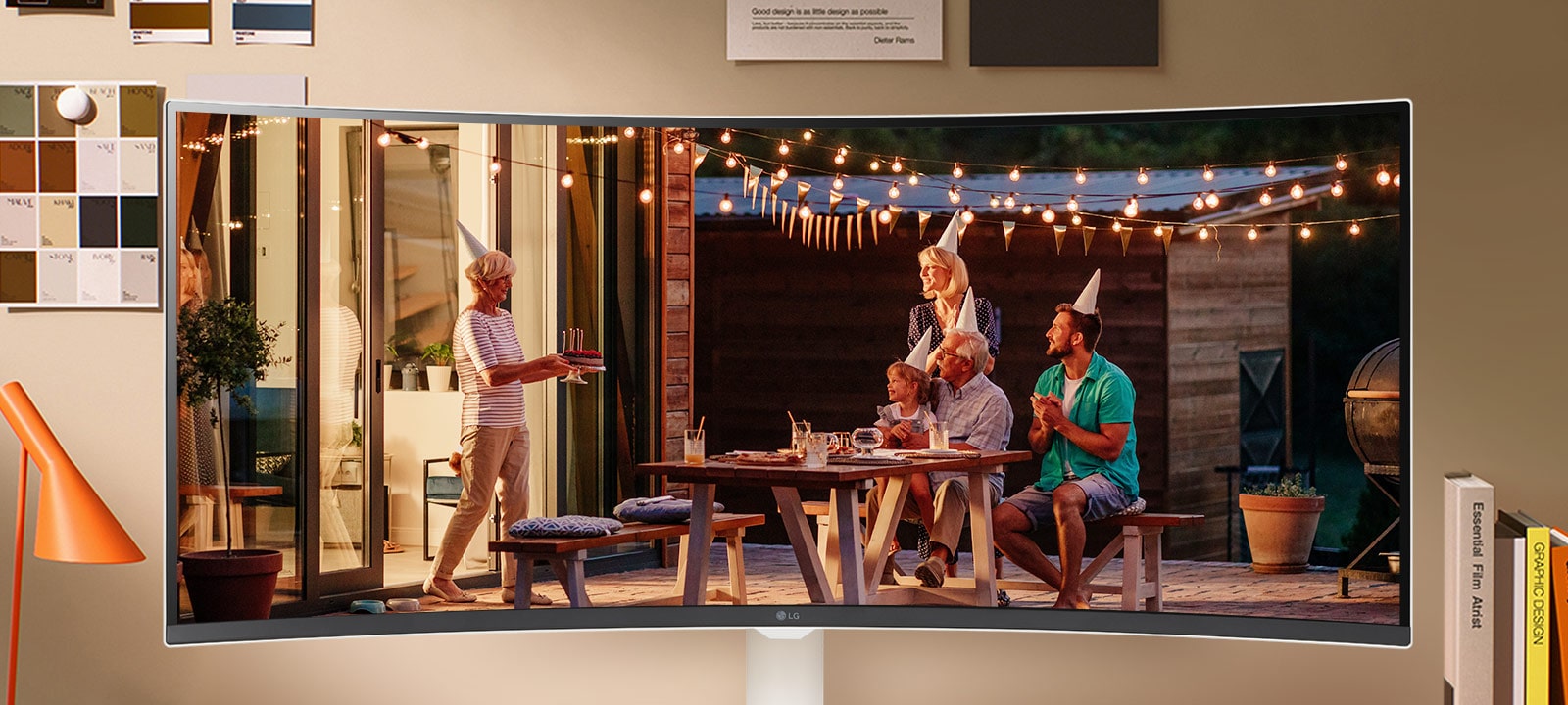 Cette image est celle de l’écran 21:9 pour comparaison avec l’écran 16:9.