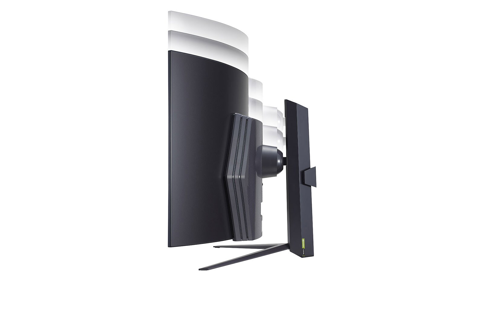 LG Moniteur de jeu incurvé UltraGear<sup>MC</sup> OLED WQHD avec taux de rafraîchissement de 240Hz et temps de réponse de 0,03ms (GàG) de 45 po, 45GR95QE-B
