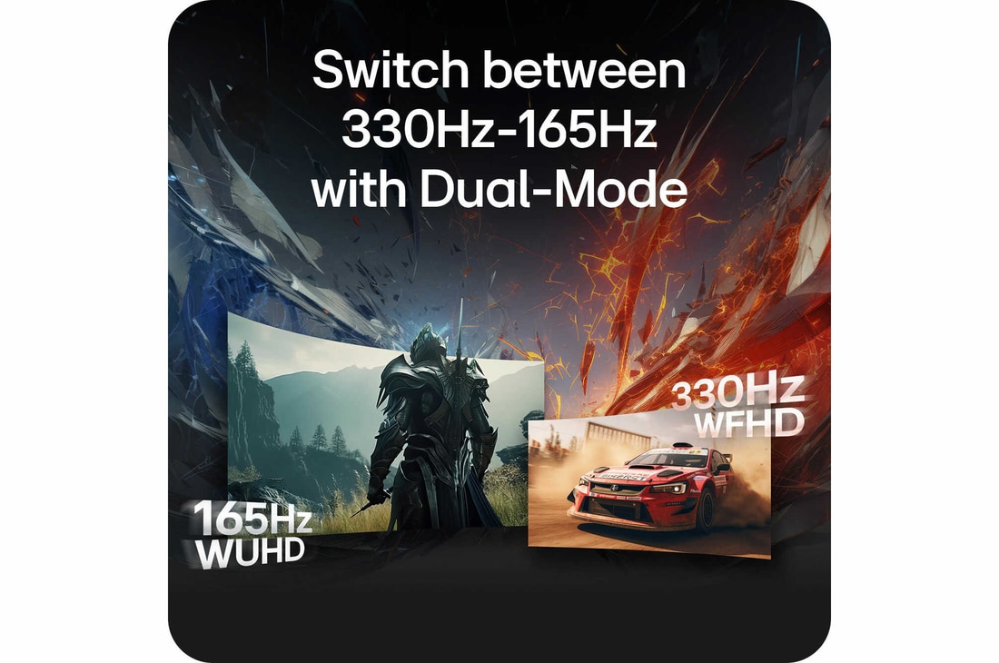 Commutation entre 300Hz-165Hz avec Dual-Mode
