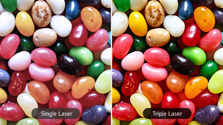 Image vive de bonbons gélifiés
