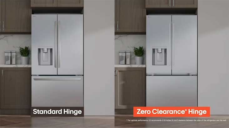 système de charnières Zero Clearance(MC)
