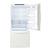 LG Réfrigérateur avec congélateur en bas doté d’un tiroir coulissant de 30 po, 22 pi<sup>3</sup>, LRDNS2200W