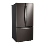 LG Réfrigérateur de 33 po avec porte à deux battants et revêtement résistant aux taches et Smart Cooling<sup>MC</sup> Plus, LRFCS2503D