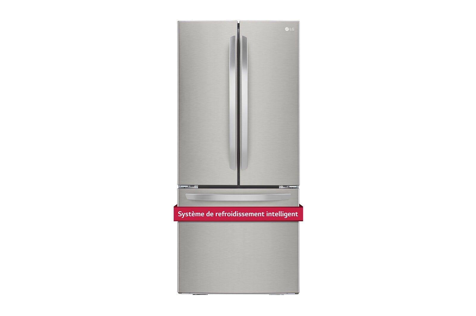 LG Réfrigérateur de 30 po d’une capacité de 21,8 pi³ avec porte à deux battants, LRFNS2200S