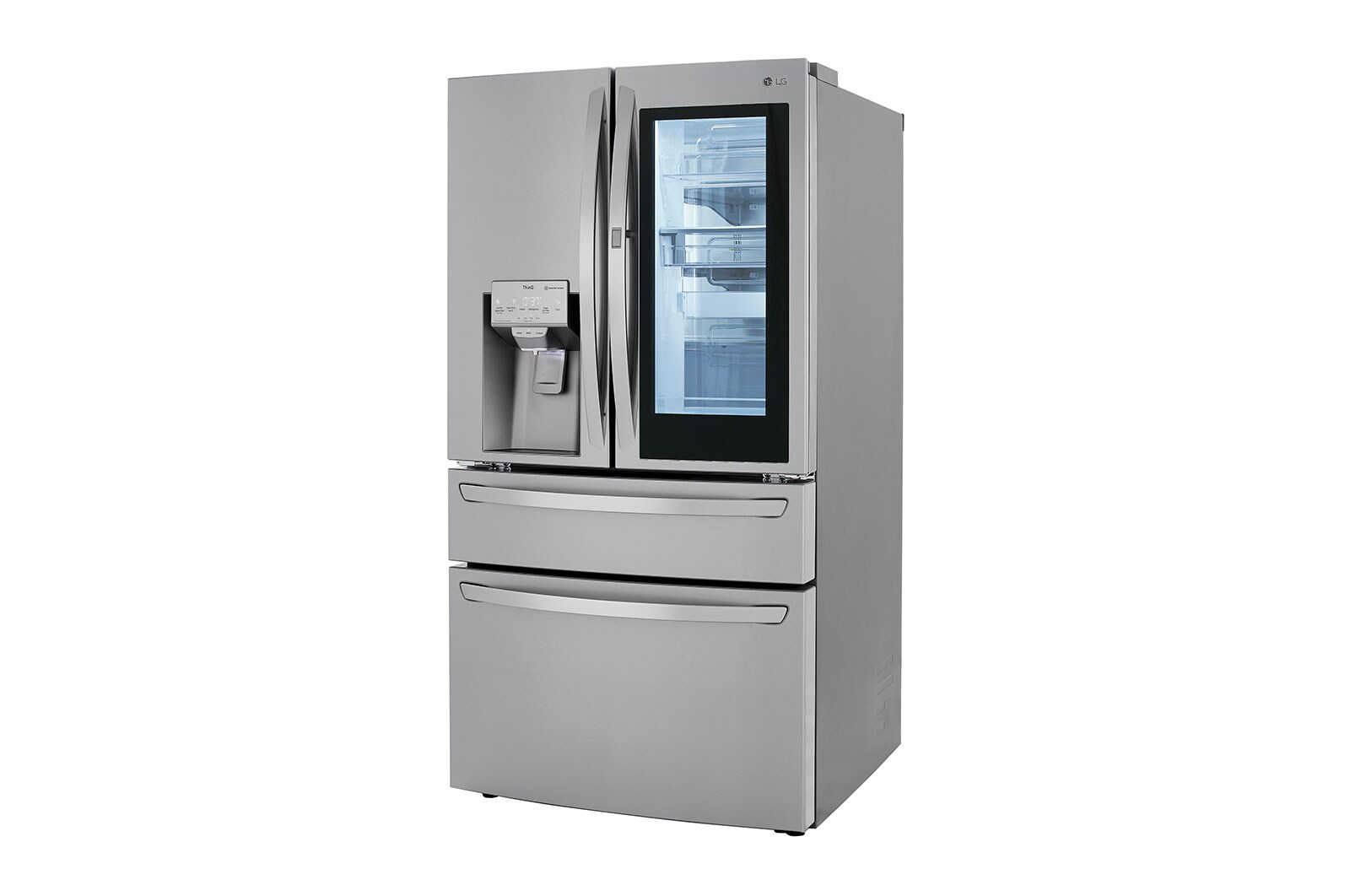LG Réfrigérateur InstaView ThinQ<sup>MD</sup> de 30 pi³ avec porte dans la porte et machine à glaçons Craft Ice<sup>MC</sup>, LRMVS3006S