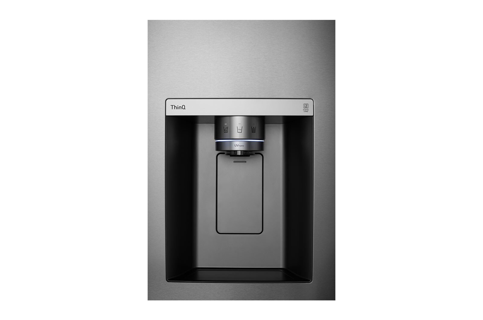 LG Réfrigérateur de 27 pi³ côte-à-côte avec technologie InstaView<sup>MC</sup>, LRSOS2706S