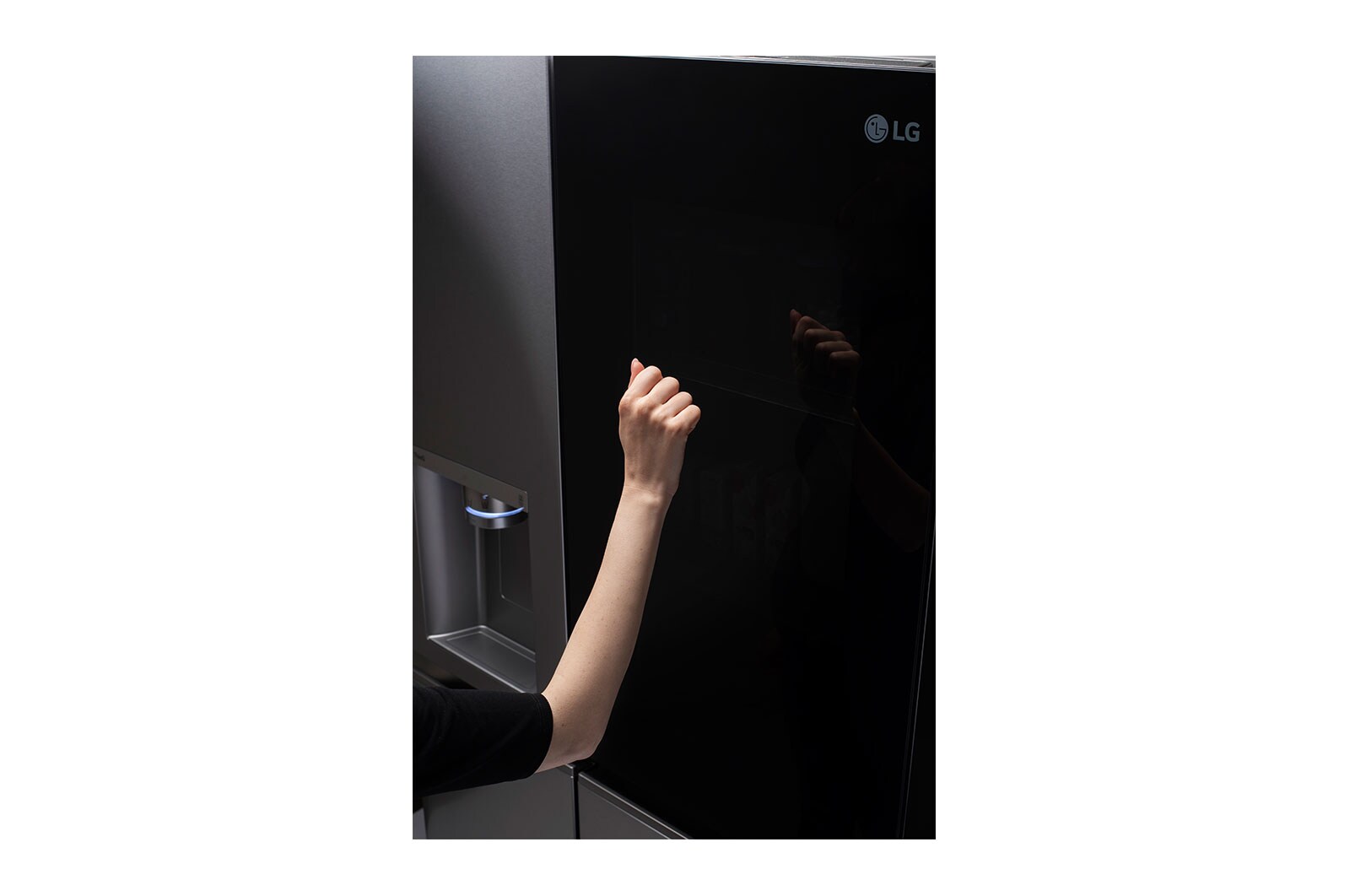LG Réfrigérateur de 27 pi³ côte-à-côte avec technologie InstaView<sup>MC</sup>, LRSOS2706S