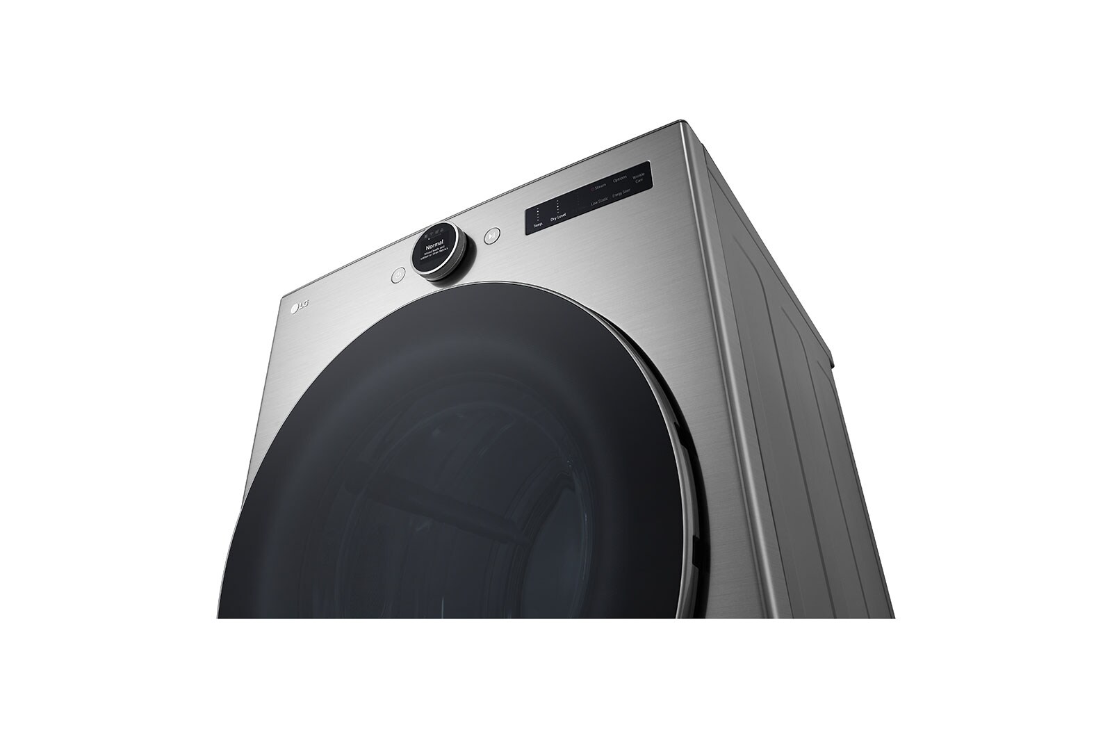 LG Sécheuse au gaz intelligente à chargement frontal à super grande capacité de 7,4 pi³, avec séchage par détecteur et technologie à la vapeur, DLGX5501V